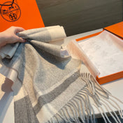 HERMES 25S SCARF 180 IN CASHMERE 989918