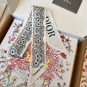 DIOR 26S SCARF 100CM IN SILK 302945