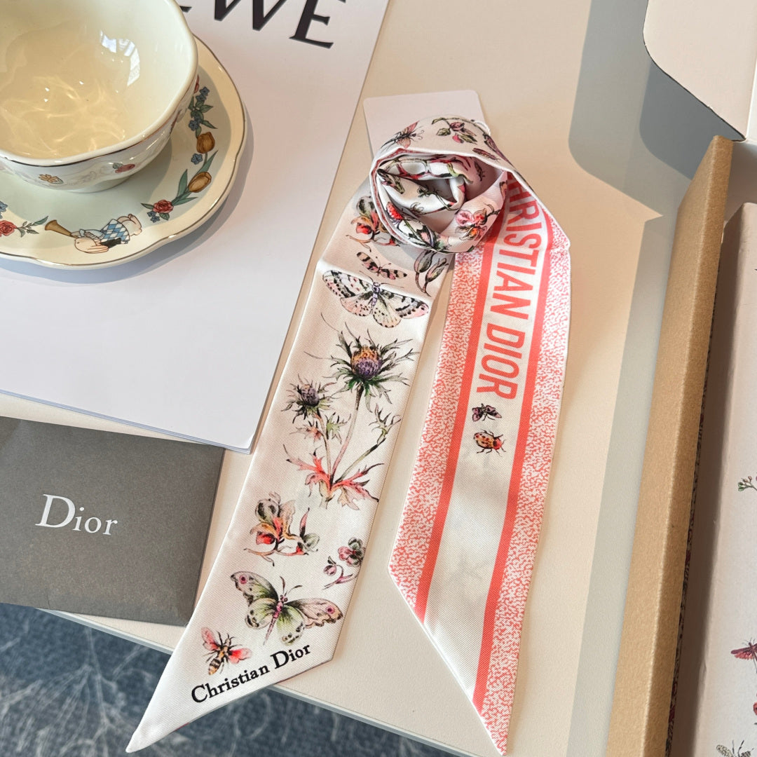 DIOR 26S SCARF 100CM IN SILK 305866