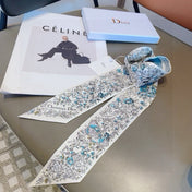 DIOR 26S SCARF 100CM IN SILK 309512