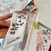 DIOR 26S SCARF 100CM IN SILK 309540