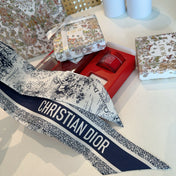 DIOR 26S SCARF 105CM IN SILK 309544