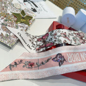 DIOR 26S SCARF 100CM IN SILK 311708