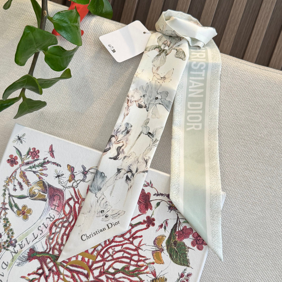 DIOR 26S SCARF 100CM IN SILK 313089