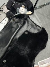 HERMES 25S SHEARLING VEST483