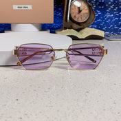 MIUMIU 26S SQUARE FRAME IN METAL 443521