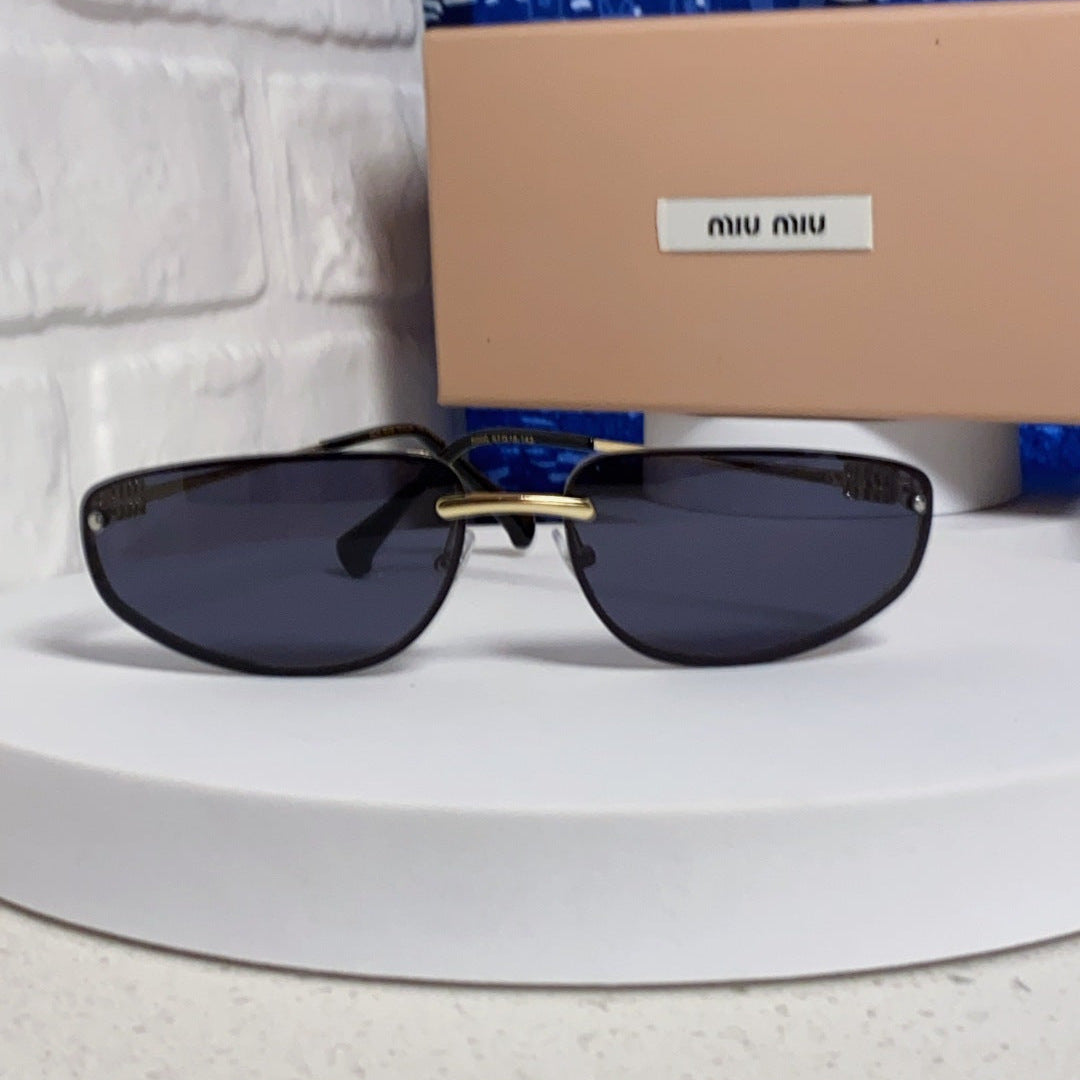 MIUMIU 26S RECTANGULAR FRAME IN METAL 426400