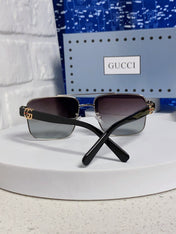 GUCCI 26S SQUARE FRAME IN METAL 426393