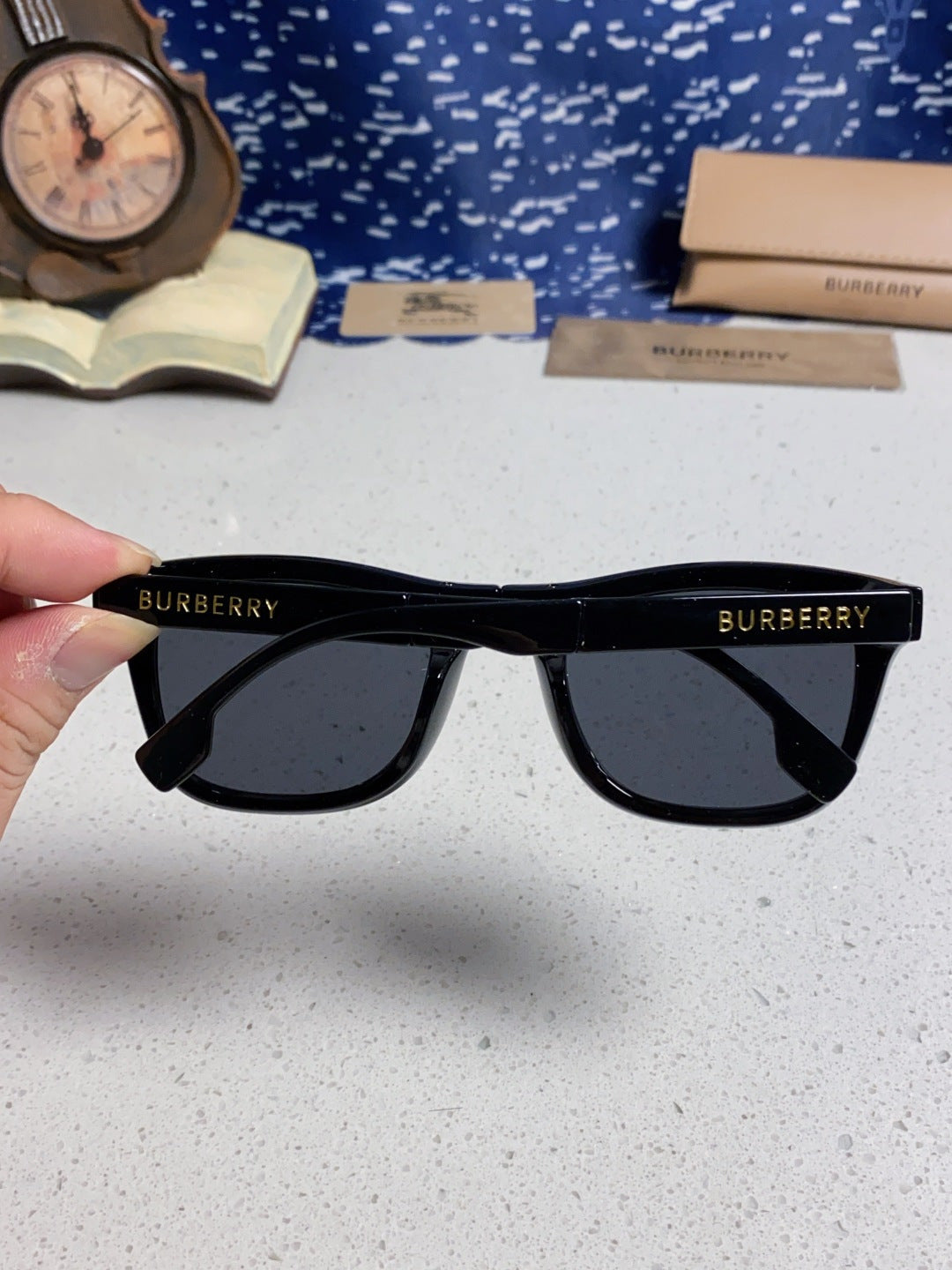 BURBERRY 26S SQUARE FRAME IN ACETATE 406619