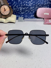 MIUMIU 26S SQUARE GEOMETRIC FRAME IN METAL 445244