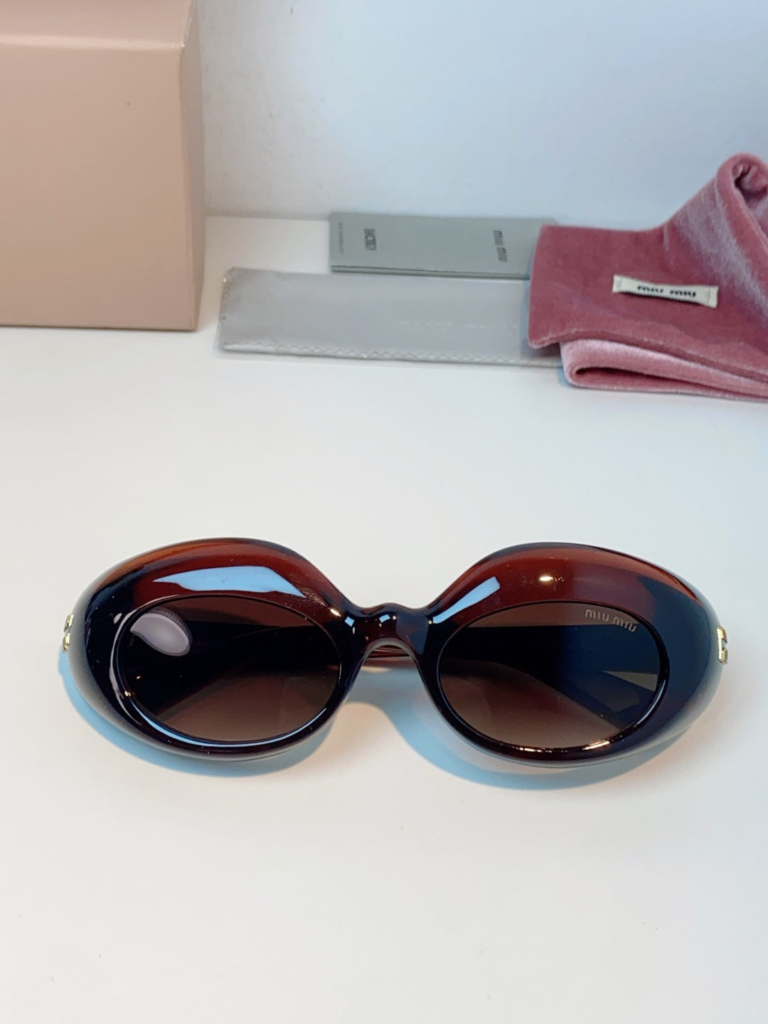 MIUMIU 26S BUTTERFLY FRAME IN ACETATE 424492