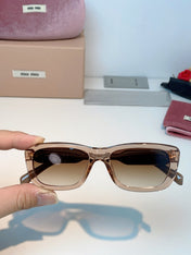 MIUMIU 26S RECTANGULAR FRAME IN ACETATE 426447
