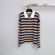 CHANEL 25S KNIT STRIPED POLO 588