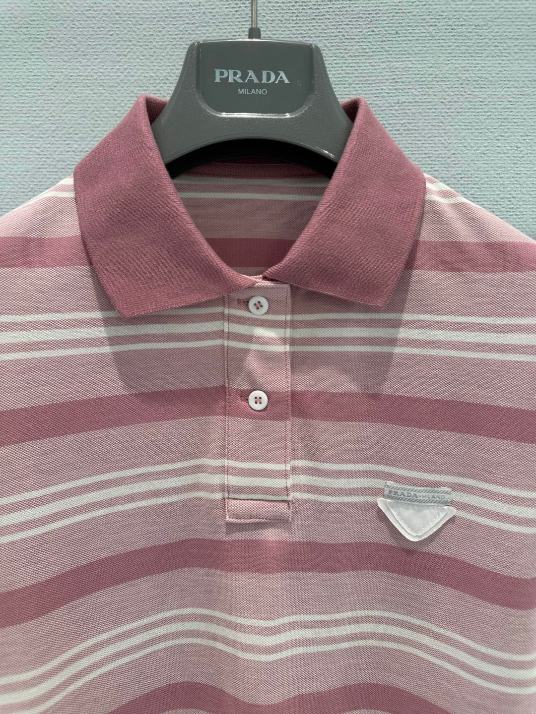 PRADA 26S LONG SLEEVED POLO SHIRT 820