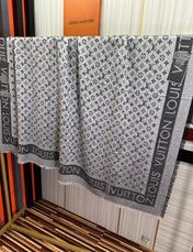 LV 26S SCARF 140 IN CASHMERE AND SILK 315194