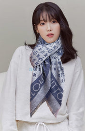 LV 26S SCARF 140 IN CASHMERE AND SILK 315195