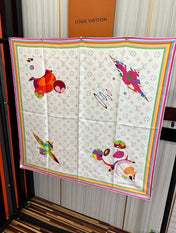 LV 26S SCARF 90 IN SILK 315092