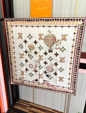 LV 26S SCARF 90 IN SILK 319820