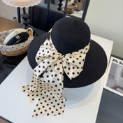MIUMIU WIDE-BRIM BUCKET HAT WITH BOW STYLE 57