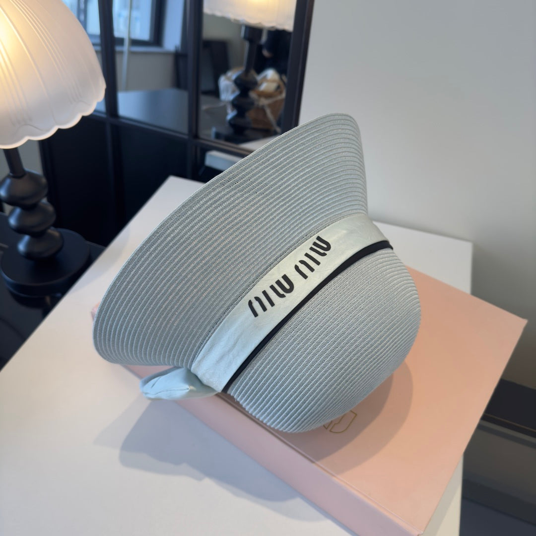 MIUMIU STRAW BUCKET HAT STYLE 52