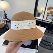 MIUMIU WIDE-BRIM BUCKET HAT WITH BOW STYLE 44