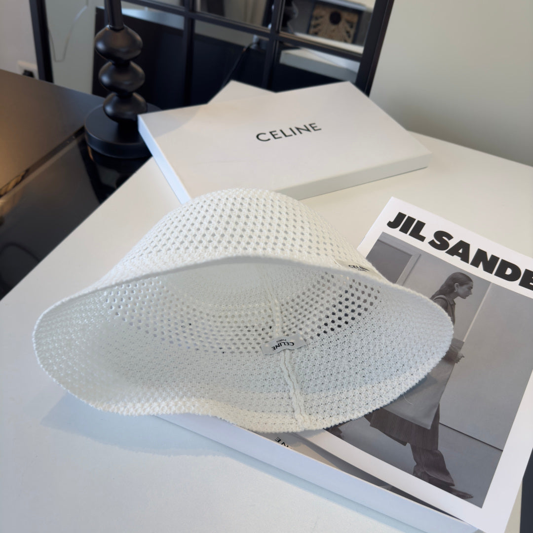 CELINE 26S CROCHET BUCKET HAT STYLE 22