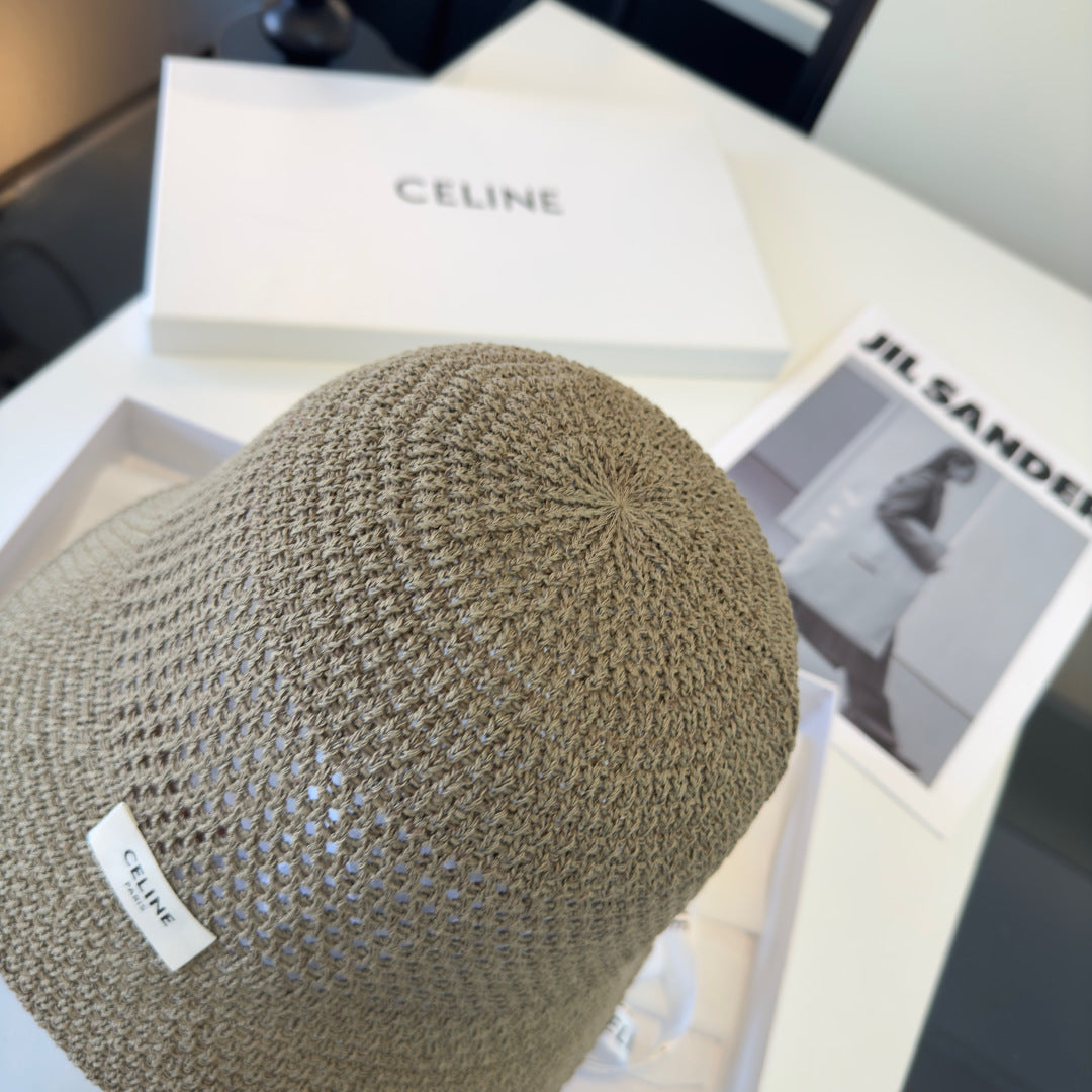 CELINE 26S CROCHET BUCKET HAT STYLE 19