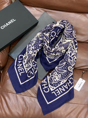 CHANEL 25S SCARF 135 CM IN CASHMERE AND SILK 943315