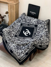CHANEL 25S SCARF 135 CM IN CASHMERE AND SILK 943317