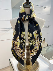 DIOR 26S SCARF 90CM IN SILK 274735