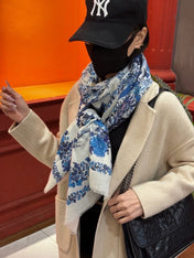 DIOR 26S SCARF 110CM IN WOOL & CASHMERE 300232
