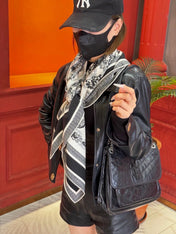 DIOR 26S SCARF 110CM IN WOOL & CASHMERE 300235