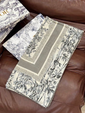 DIOR 26S SCARF 140CM IN CASHMERE SILK 304677