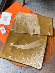 HERMES 26S SCARF 140 IN CASHMERE AND SILK 304679