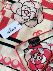 CHANEL 26S SCARF 135 IN CASHMERE AND SILK 309894