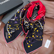 CHANEL 26S SCARF 135 IN SILK AND CASHMERE 313315