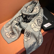 CHANEL 26S SCARF 140 IN SILK AND CASHMERE 313318