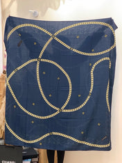 CHANEL 26S SCARF 135 IN SILK AND CASHMERE 313343