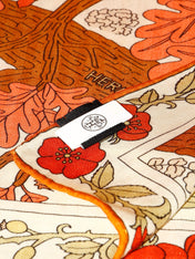 HERMES 26S SCARF 135 IN SILK AND CASHMERE 492457