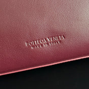 MEDIUM CIAO CIAO 34 IN BURGUNDY CALFSKIN