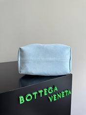 BOTTEGA VENETA 25S SMALL PINACOTECA REVERSIBLE BAG 24 IN IVORY CALFSKIN