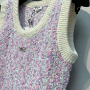 CHANEL 26S SLEEVELESS CREW NECK DRESS 825