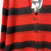 DIOR 26S STRIPED V-NECK CARDIGAN 1000