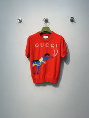 GUCCI 26S SHORT-SLEEVE SWEATER 257