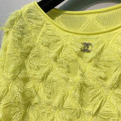 CHANEL 26S LIGHTWEIGHT KNIT TOP 966