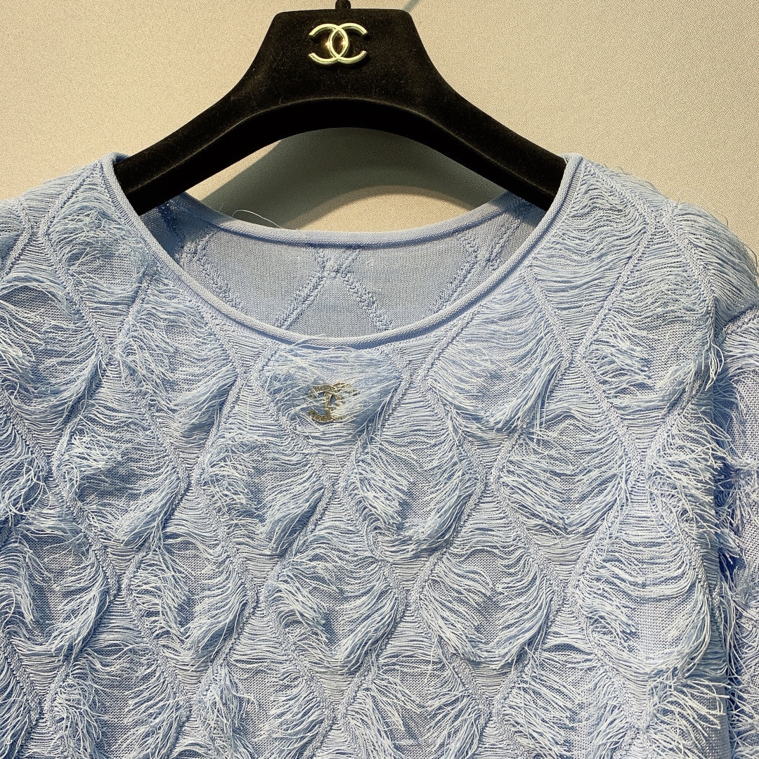 CHANEL 26S LIGHTWEIGHT KNIT TOP 965