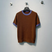 PRADA 26S SHORT SLEEVED KNIT T-SHIRT 724