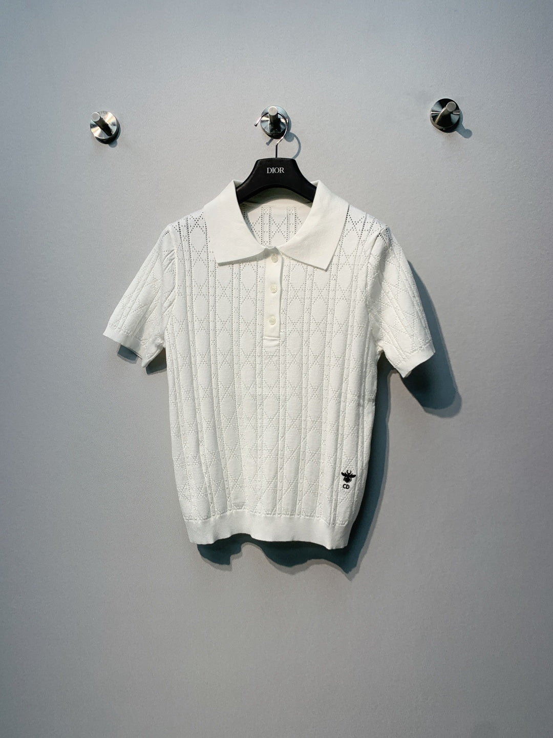 DIOR 26S SHORT-SLEEVE POLO SWEATER 1213