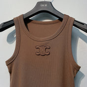 CELINE 26S LOGO SLEEVELESS T-SHIRT 169