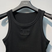 CELINE 26S LOGO SLEEVELESS T-SHIRT 168